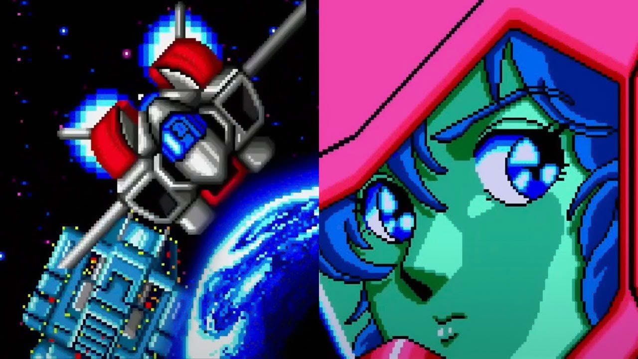 ARROW FLASH (Mega Drive/Genesis 1990) - Playthrough / Longplay / Gameplay