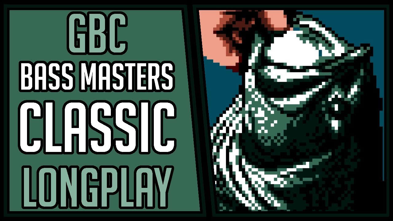 Bass Masters Classic (All Lakes) | GBC | Longplay | Walkthrough #154 [4Kp60]