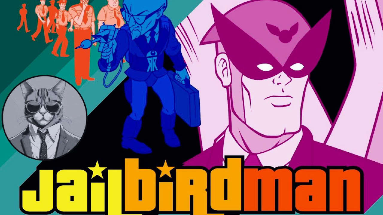 Harvey Birdman | Jailbird Man | Cartoon Network Game