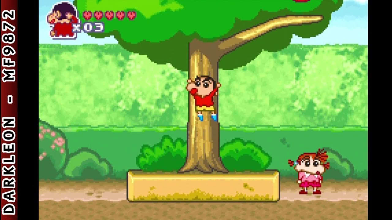 Game Boy Advance - Crayon Shin-Chan - Densetsu o Yobu Omake no Miyako Shukkugaan! © 2006 Banpresto
