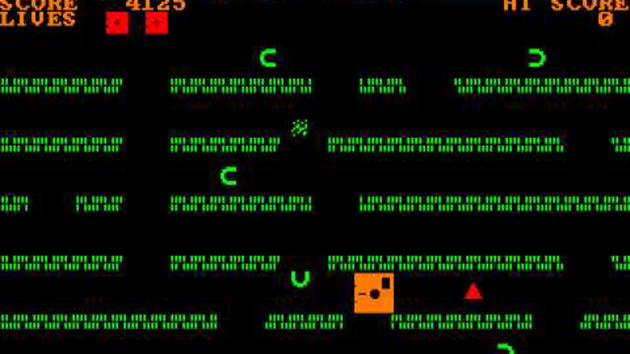 Floppy Frenzy (1982, Windmill Software) DOS Gameplay