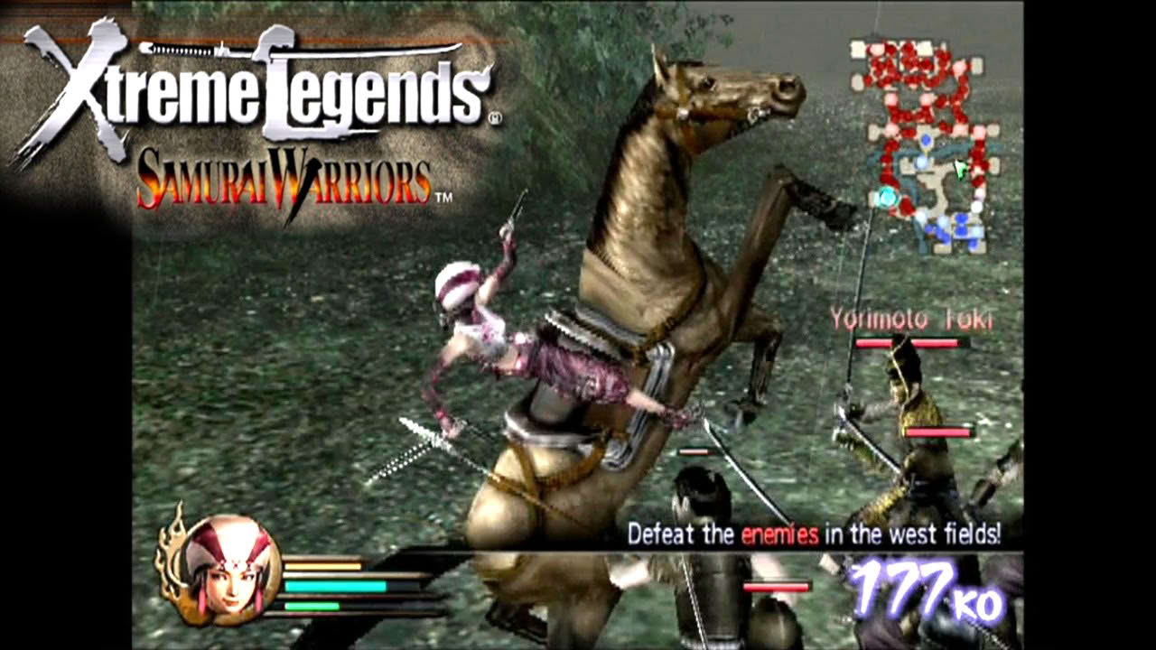 Samurai Warriors: Xtreme Legends ... (PS2) Gameplay