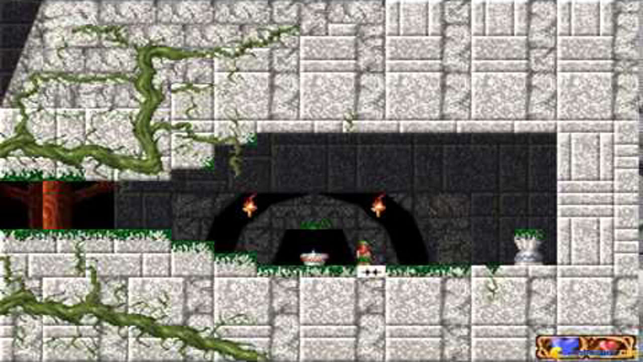 Quadrax gameplay (PC Game, 1994)
