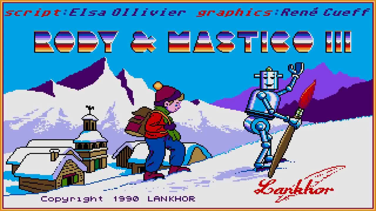 ATARI ST Rody & Mastico III 3 By Lankhor fr cr Brume EDUCATIONAL CRAYONS BOOK