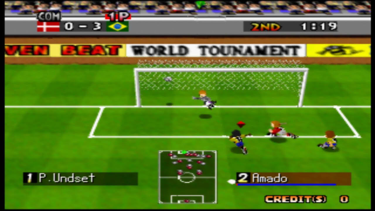 Eleven Beat : World Tournament - Arcade (Aleck 64) - Full Gameplay