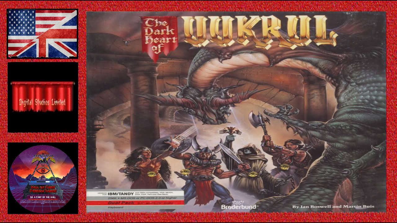 The Dark Heart of Uukrul (1989) PC 1st-person Fantasy RPG