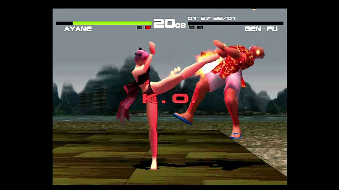 Dead or Alive (PlayStation) Tournament as Ayane