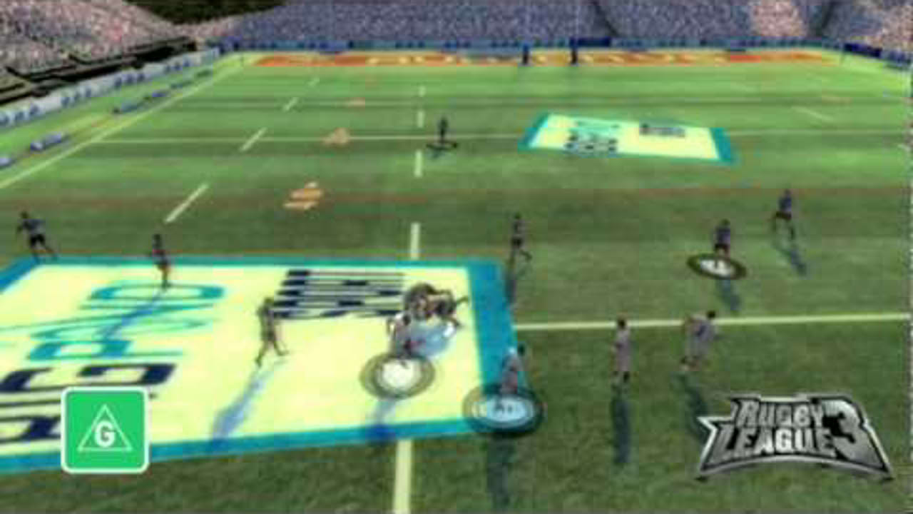 Rugby League 3 for Wii trailer