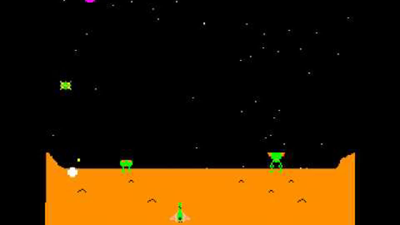Arcade Game: Dark Warrior (1981 Century Electronics)