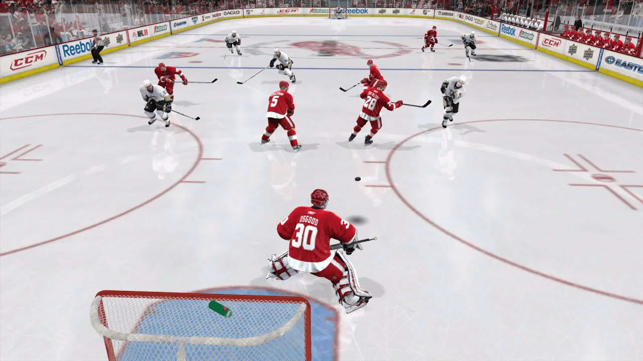 NHL 09 (Xbox 360) Gameplay No Commentary