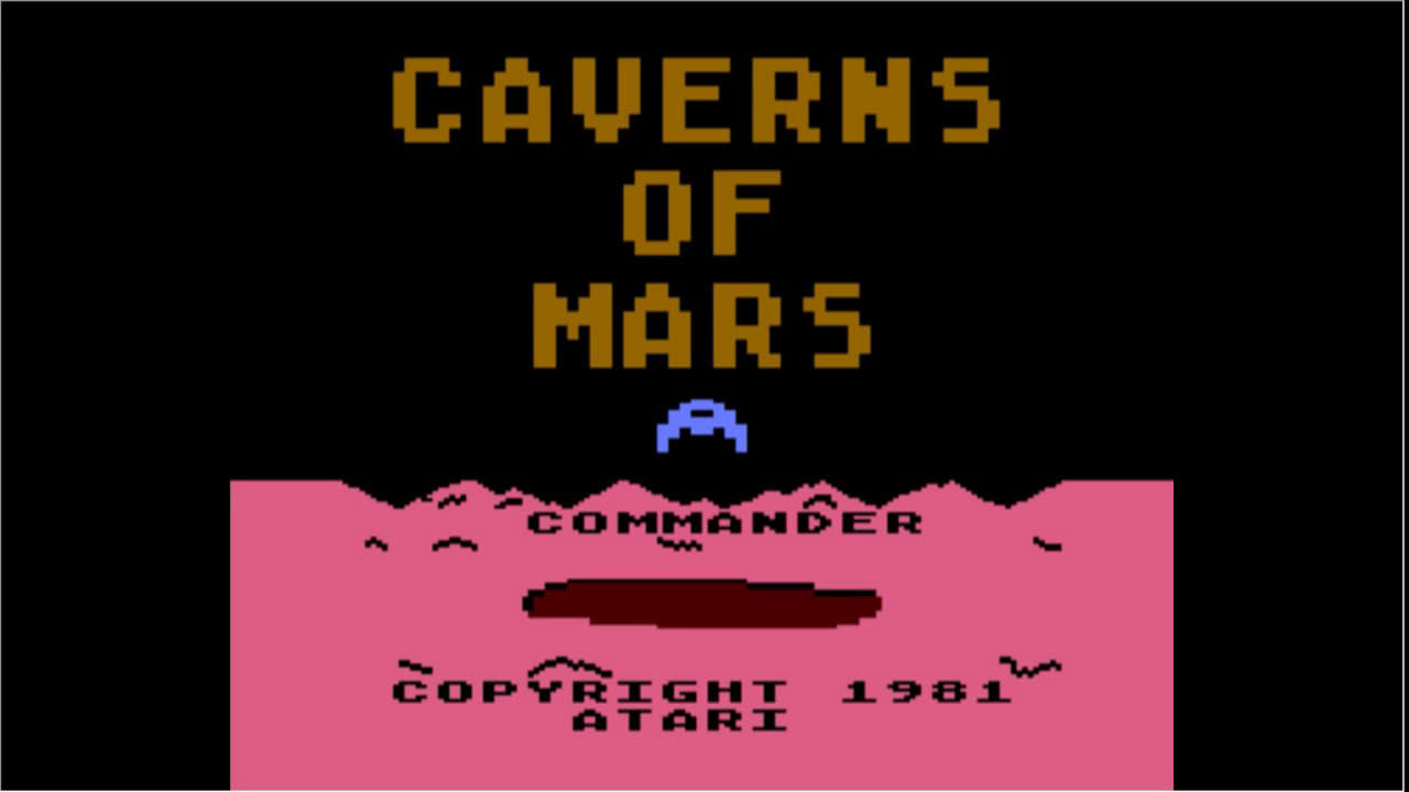 Caverns of Mars (1981) Atari 800 (No commentary)