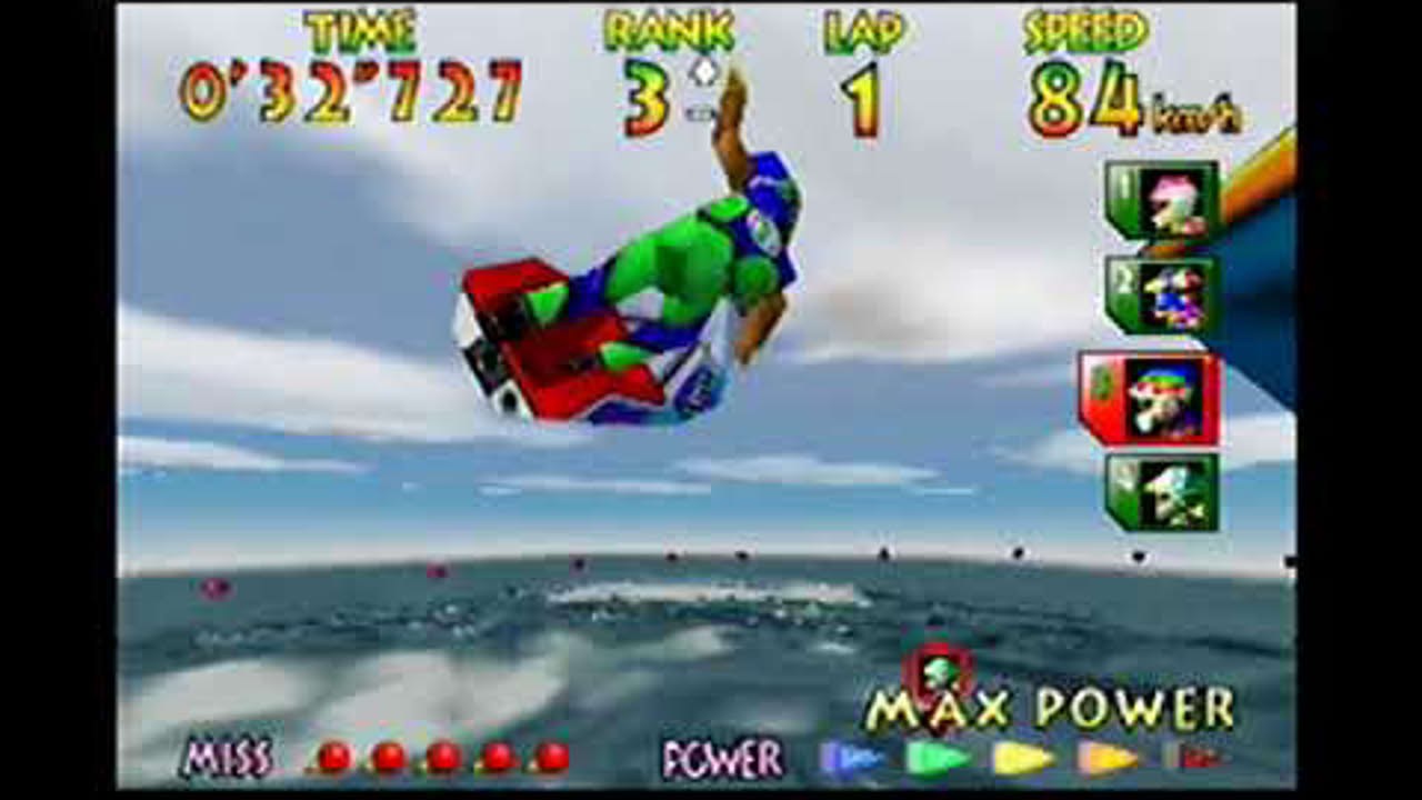 Wave Race 64 Gameplay (Japanese Shindou Edition)
