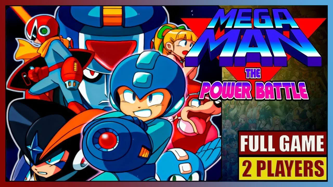 Mega Man The Power Battle - Full Co-op Gameplay (ARCADE)
