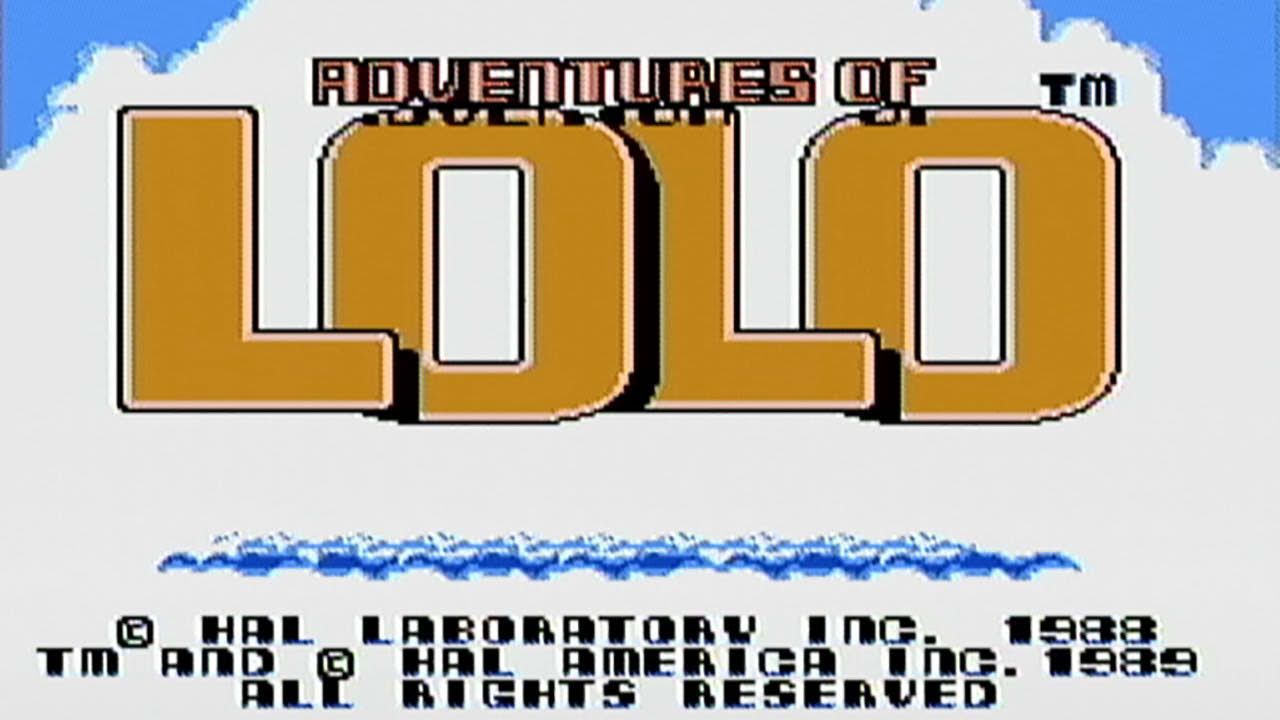 Adventures of Lolo (NES) - HAL, Apr 1989 | NESguide 240p