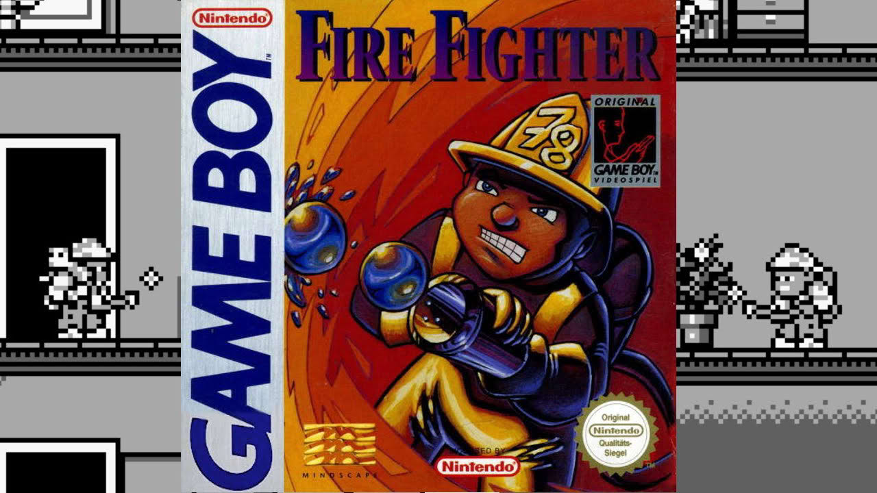 FireFighter | Game Boy/Gameplay/Full HD | Mindscape | 1992 [Fire Fighter]