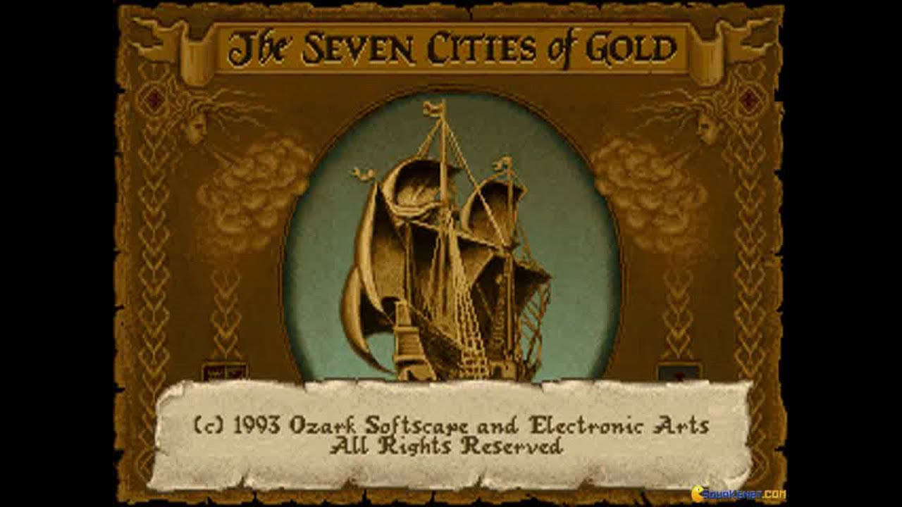 Seven cities of gold commemorative edition gameplay (PC Game, 1993)