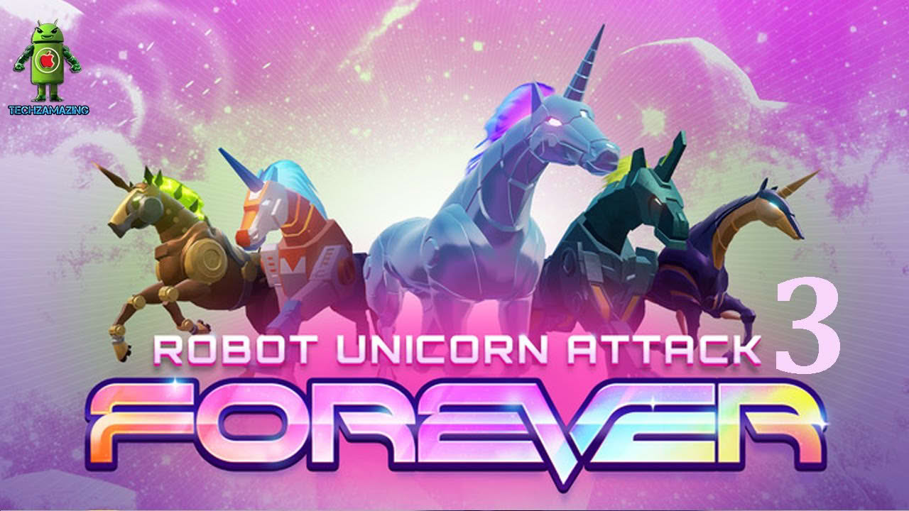 Robot Unicorn Attack 3 Gameplay (Android/iOS) Trailer Video - HD