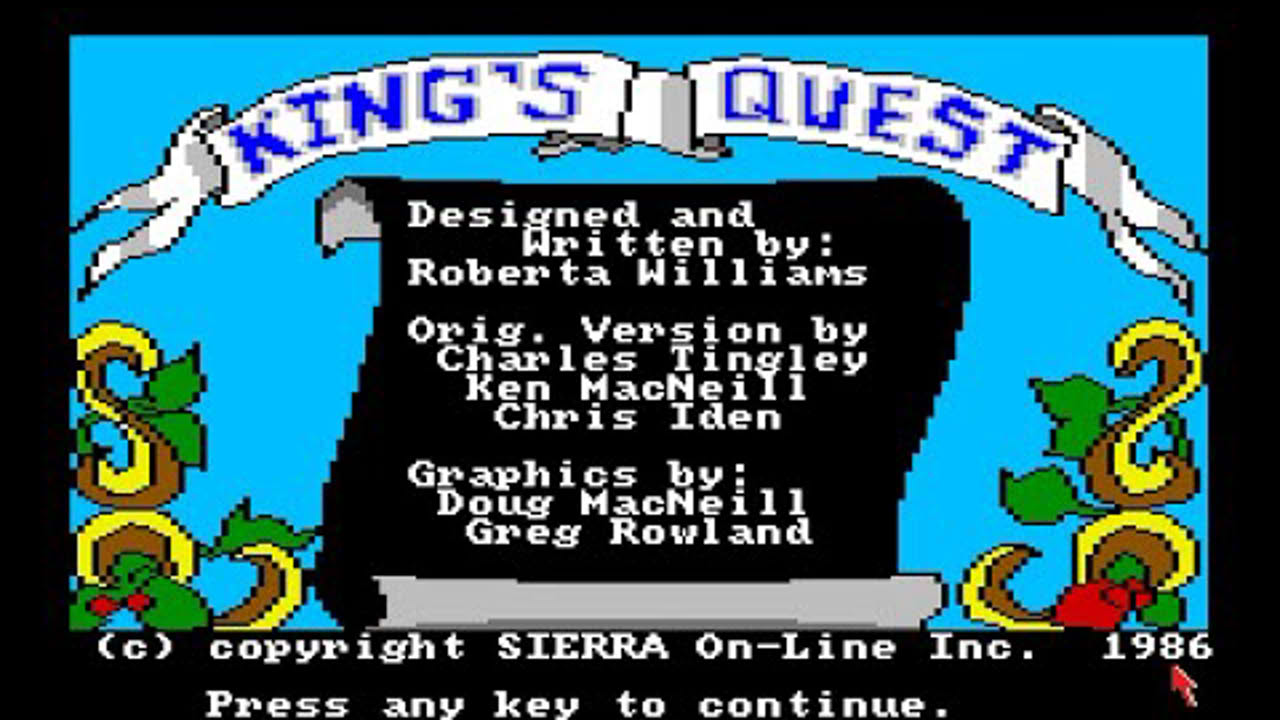 Amiga 500 Longplay [020] King's Quest: Quest For The Crown