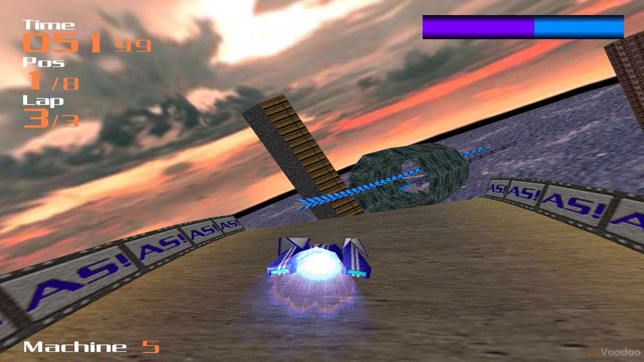 AceSpeeder! [2000] - Stage 2 Gameplay