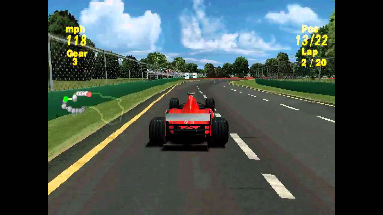 Formula One 99 ... (PS1) Gameplay