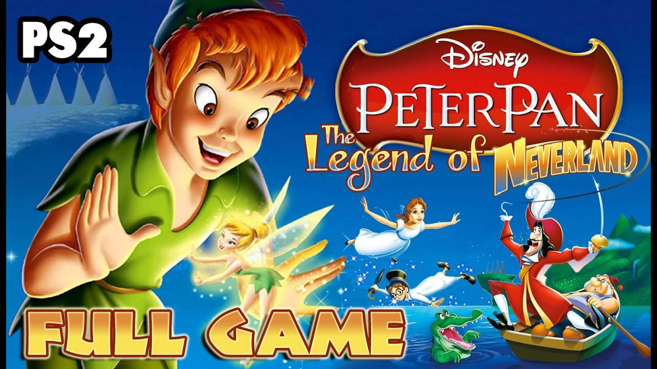 Peter Pan: The Legend of NeverLand FULL GAME Longplay (PS2)