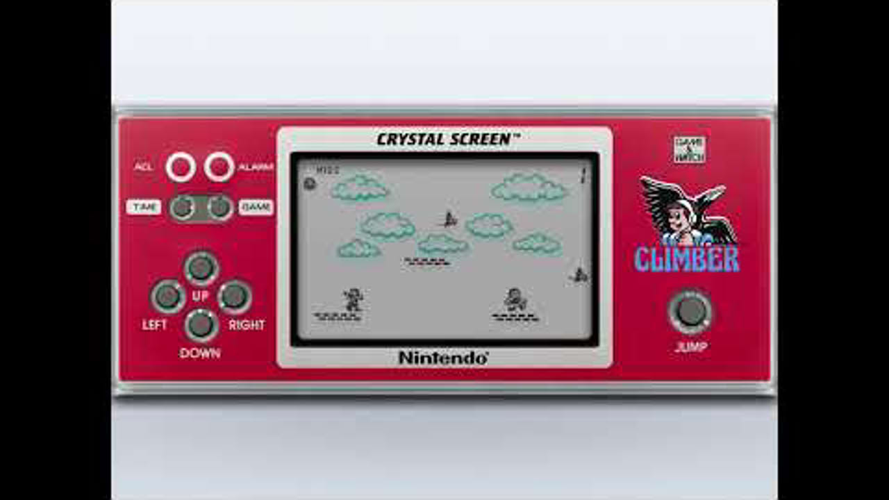 Game & Watch - Climber (Crystal Screen) (c)1986 Nintendo [MAME emulation footage]