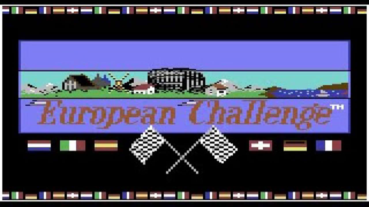 Test Drive II Europeen Challenge / Muscle Car / MS-Dos Gameplay / Accolade / Dsi / 1989