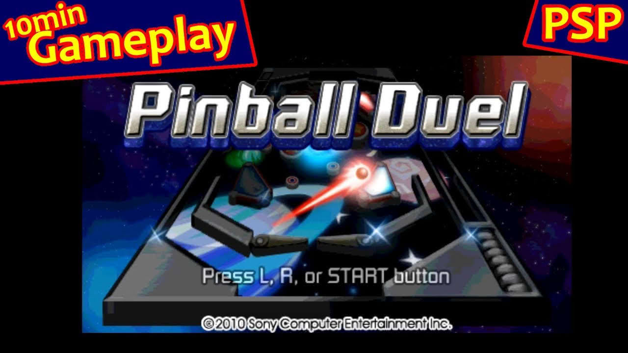 Pinball Duel ... (PSP) Gameplay