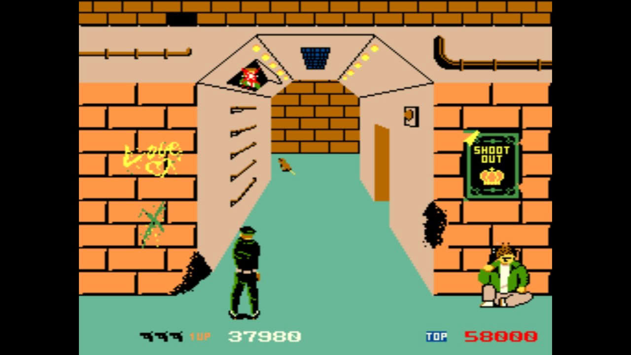 SHOOT OUT - Arcade (Data East) Completed 1cc