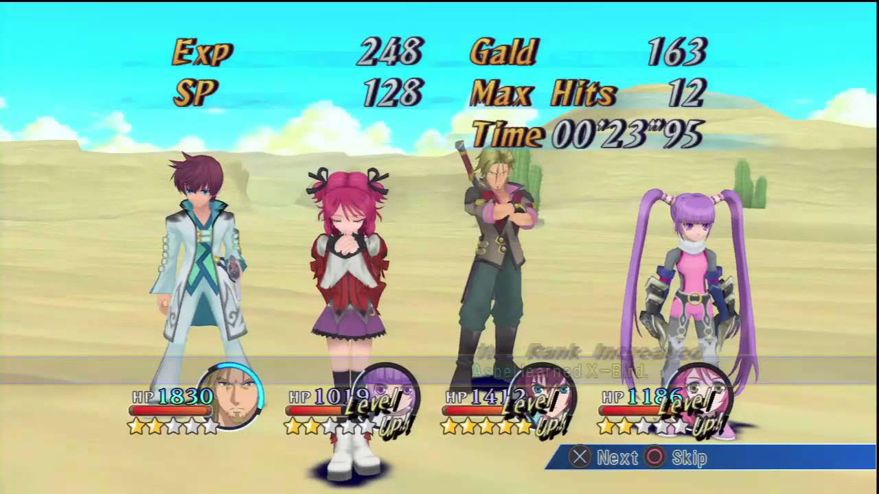 Tales of Graces F - PS3 - Gameplay Video: Desert Battles
