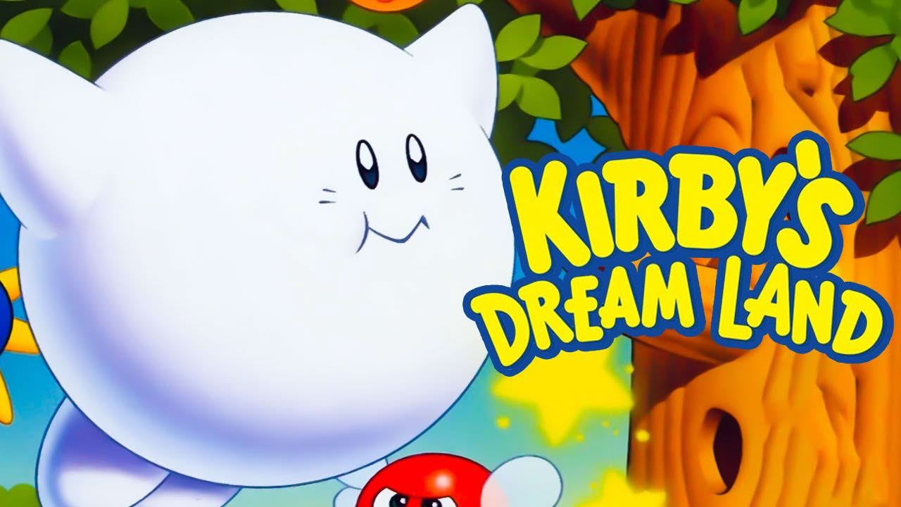 KIRBY'S DREAM LAND (Game Boy) - Playthrough Longplay Gameplay