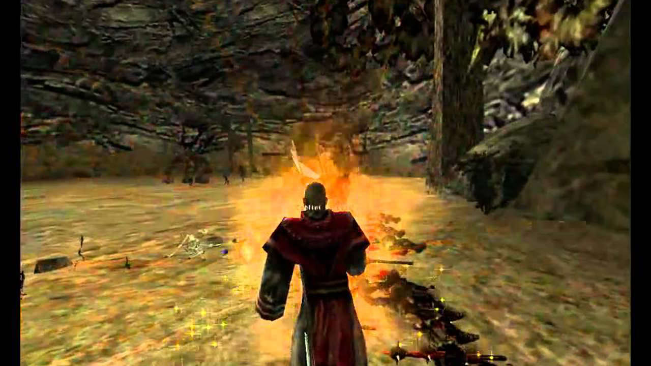 Gothic 1 - Gameplay - Focus in the Troll canyon