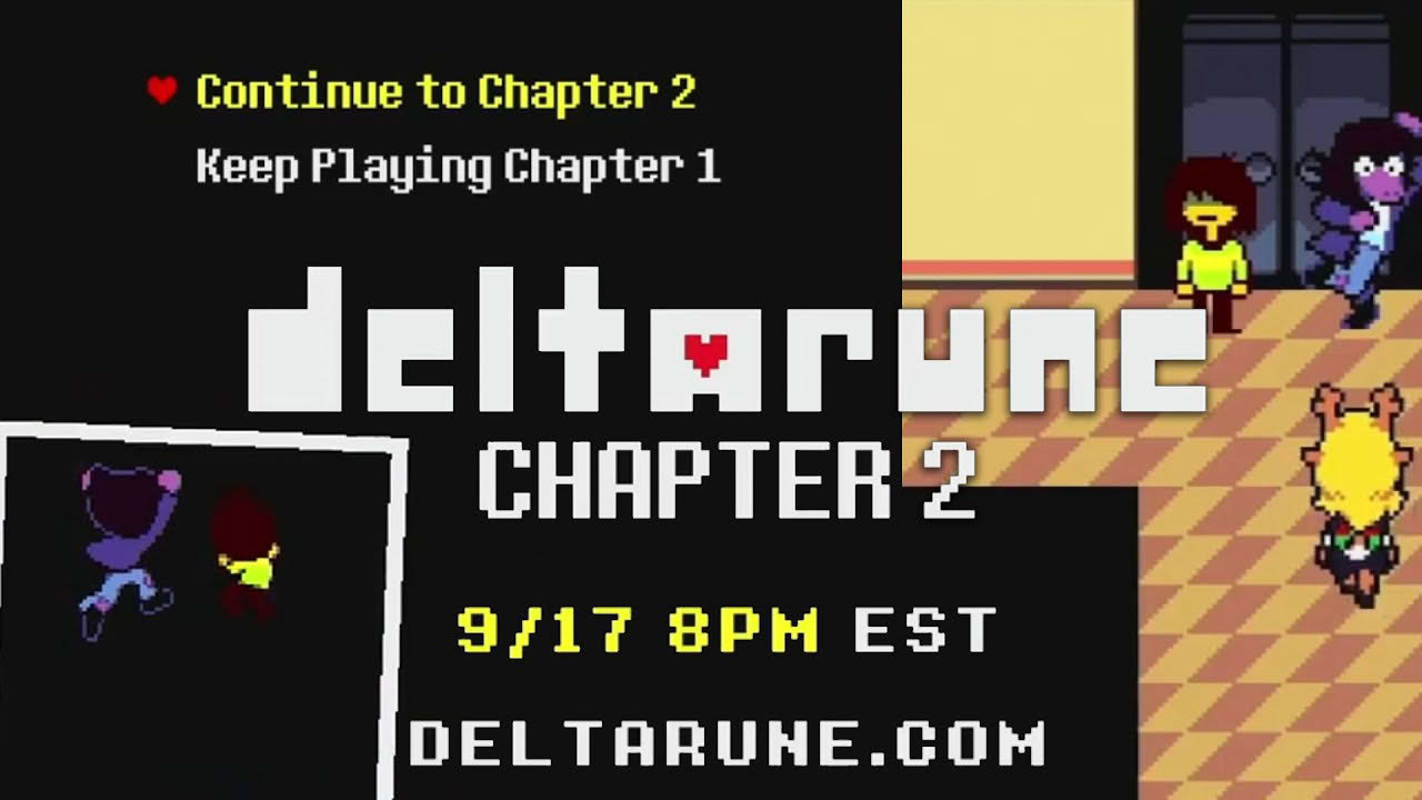 Deltarune Chapter 2 - Initial Reveal (Spoilers for Chapter 1!)