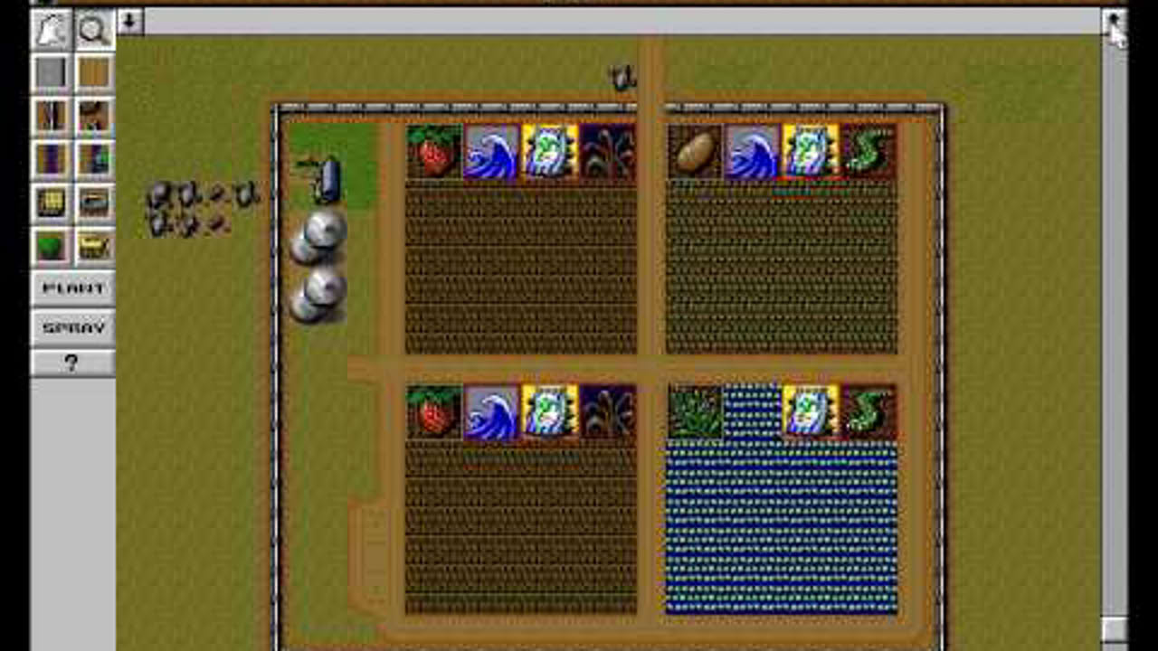 SimFarm - gameplay