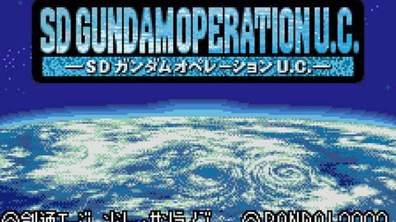 WonderSwan Color Longplay - SD Gundam - Operation U.C (OLD)