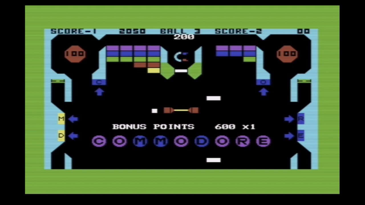 Pinball Spectacular Longplay (Commodore 64 Version)