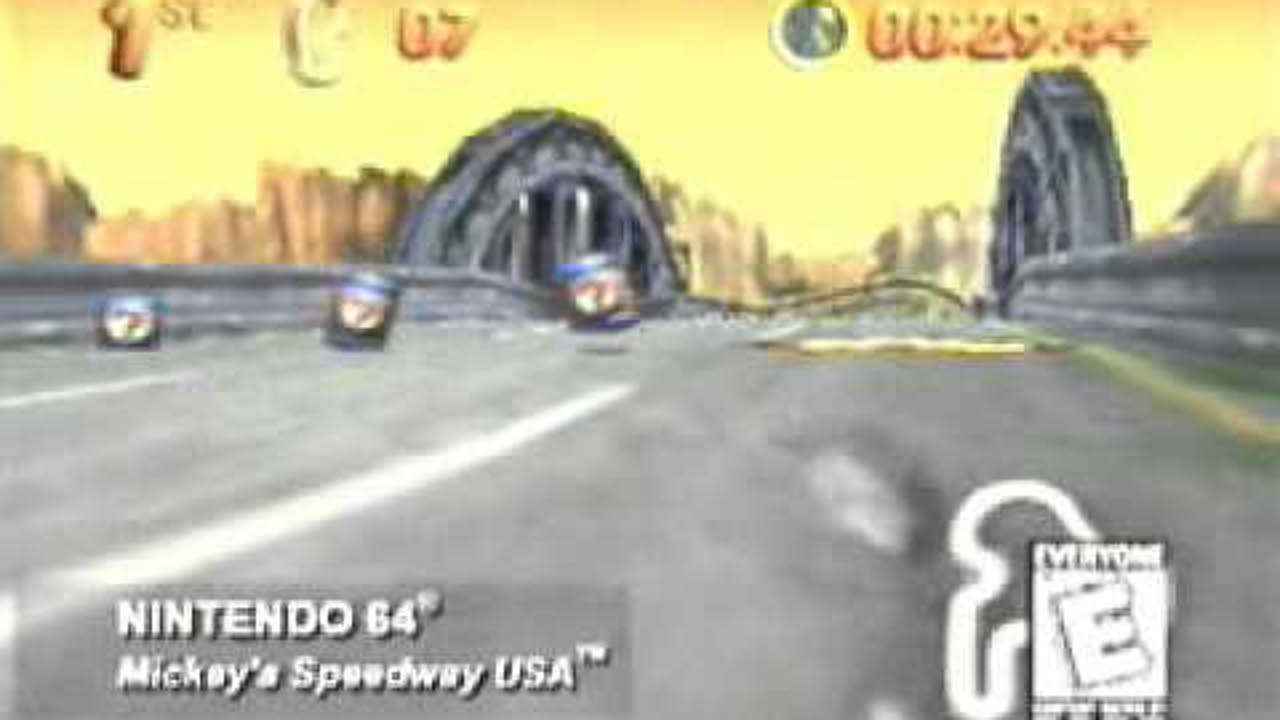 Mickey's Speedway USA Promotional Trailer