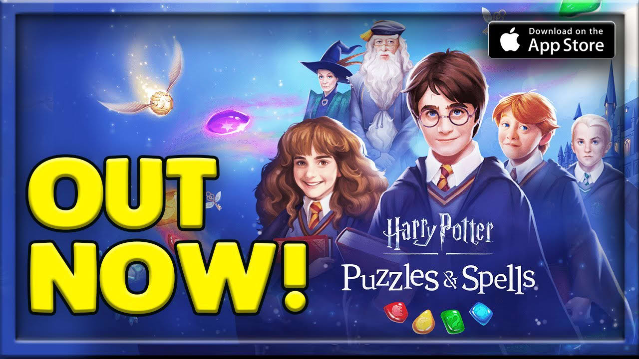 HARRY POTTER: PUZZLE AND SPELLS GAMEPLAY! OUT NOW ON IOS!