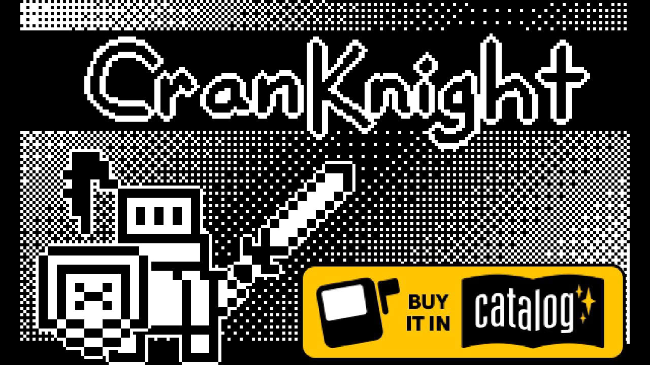 CranKnight - Action Roguelike/Survivorlike for Playdate Trailer
