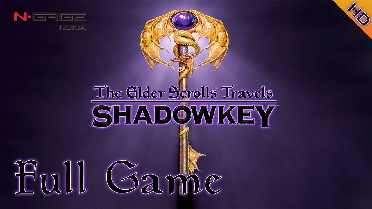 The Elder Scrolls Travels: Shadowkey (N-Gage) - Full Game 1080p60 HD Walkthrough - No Commentary