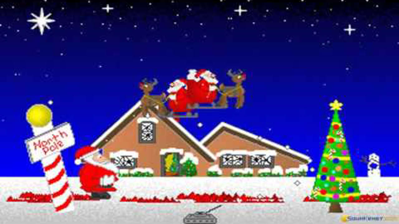 Christmas Carnage gameplay (PC Game, 1994)