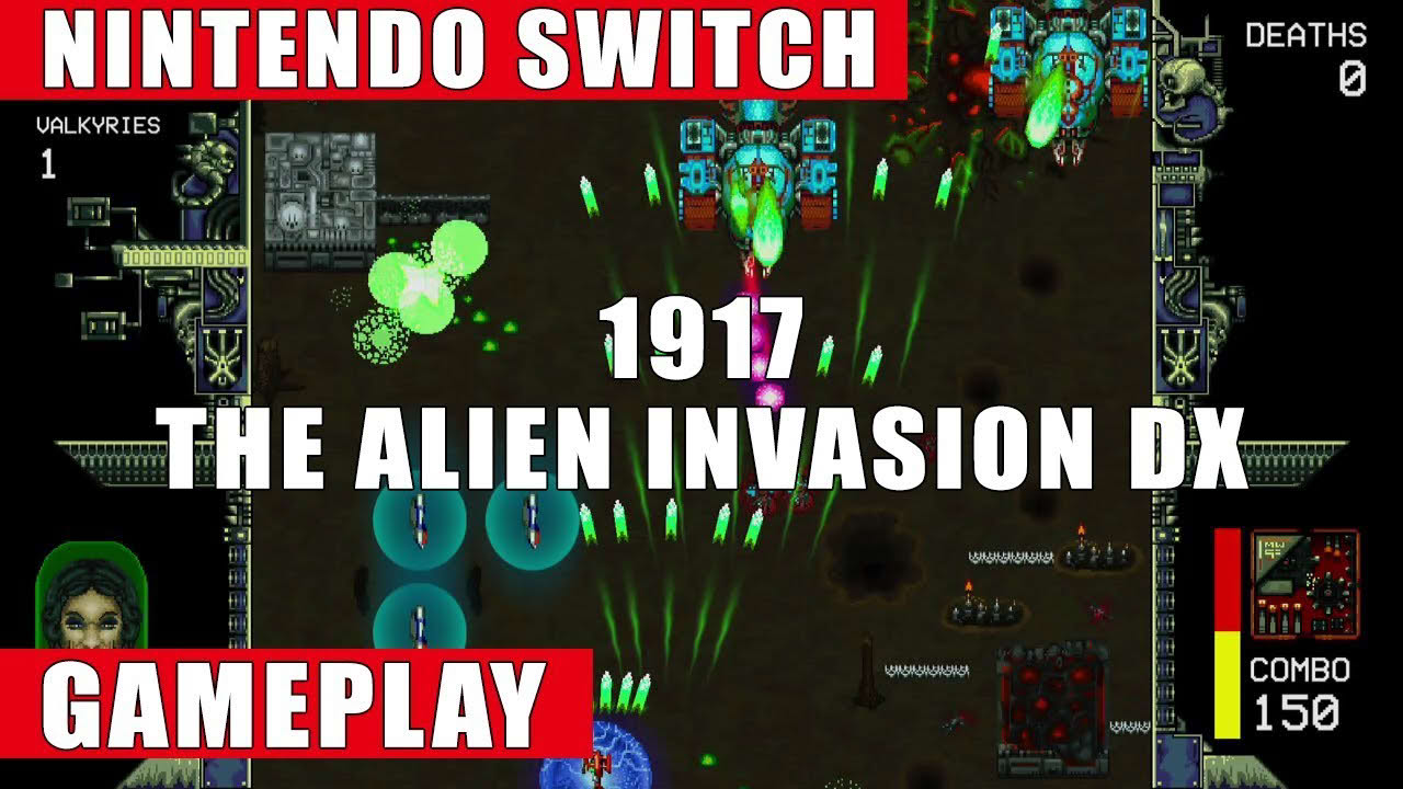 1917 - The Alien Invasion DX Nintendo Switch Gameplay