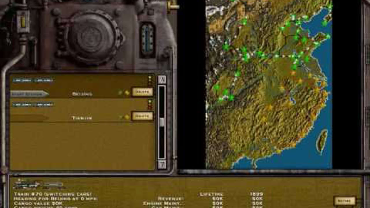 Railroad Tycoon 2 Gameplay