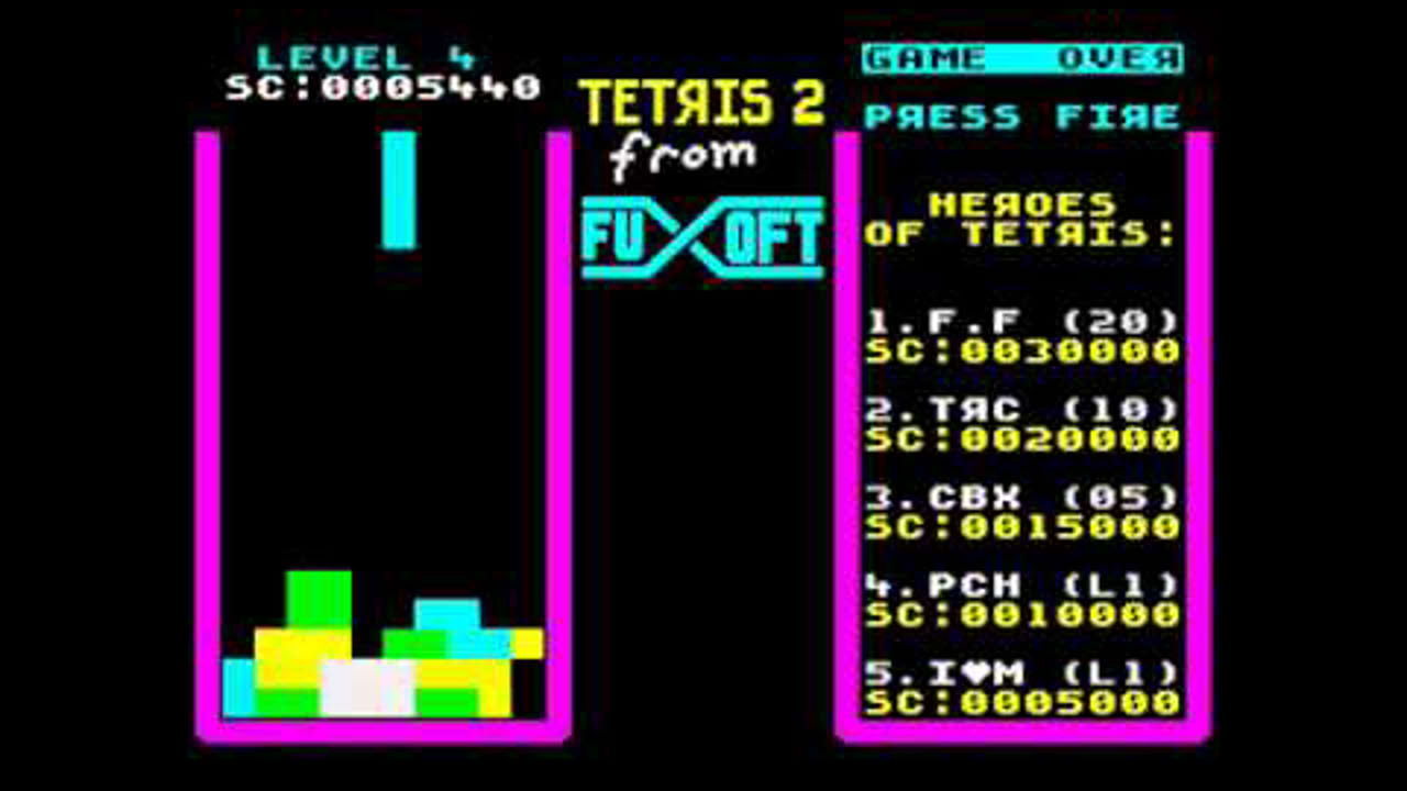 Tetris 2 ZX Spectrum