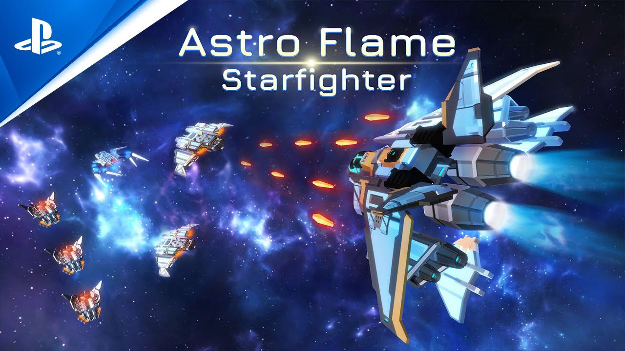 Astro Flame: Starfighter - Release Trailer | PS5 & PS4 Games