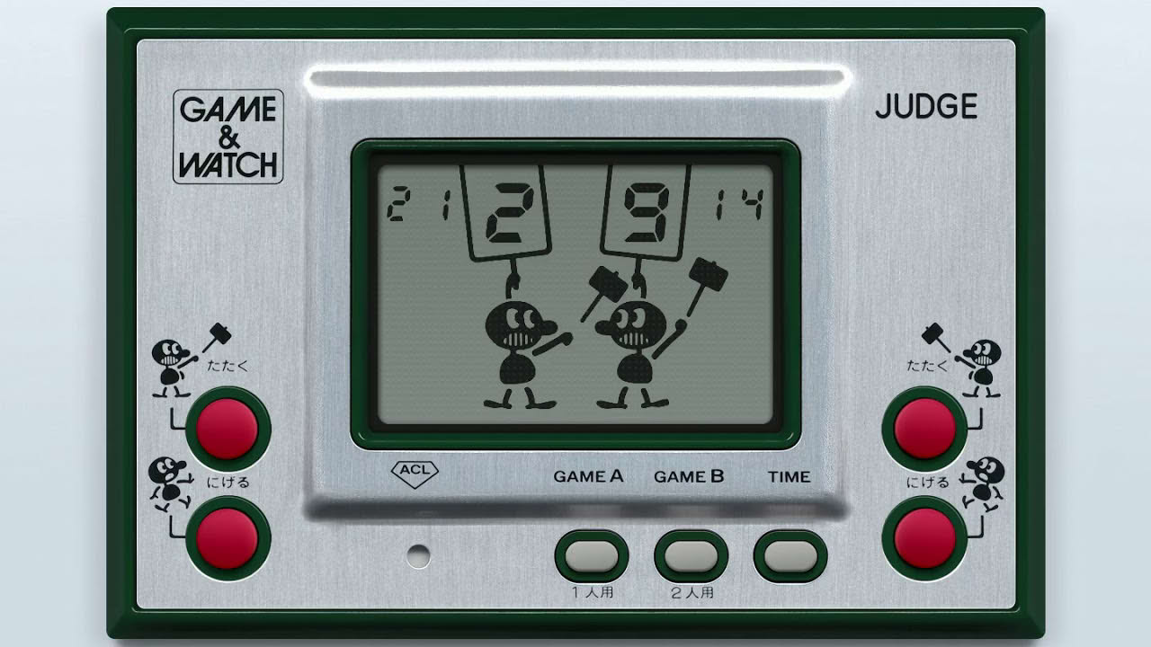Game & Watch - Judge (Japan / green case) (c)1980 Nintendo [MAME emulation footage]