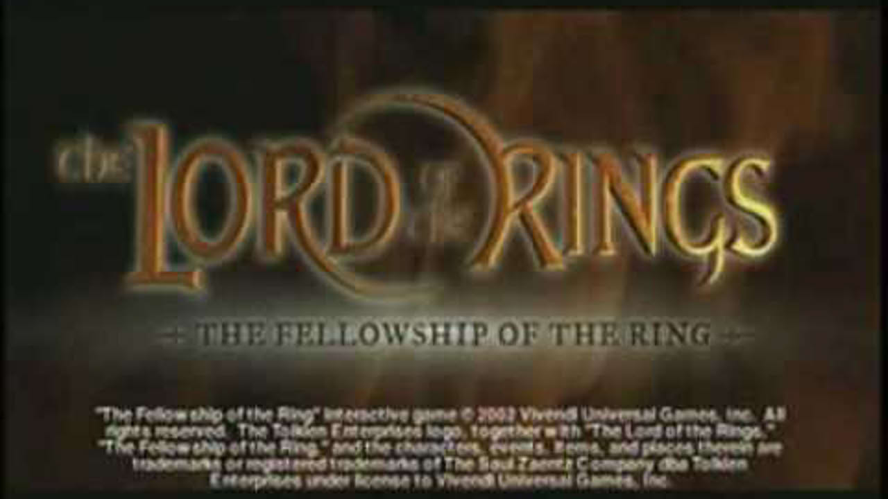 Lord of the Rings - The Fellowship of the Ring game trailer (pc, xbox, ps2)