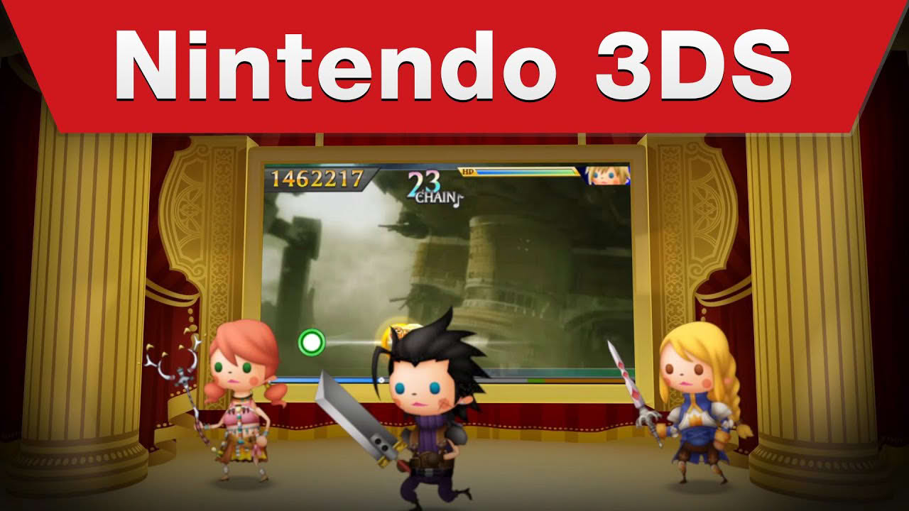 Nintendo 3DS - Theatrhythm Final Fantasy: Curtain Call Launch Trailer