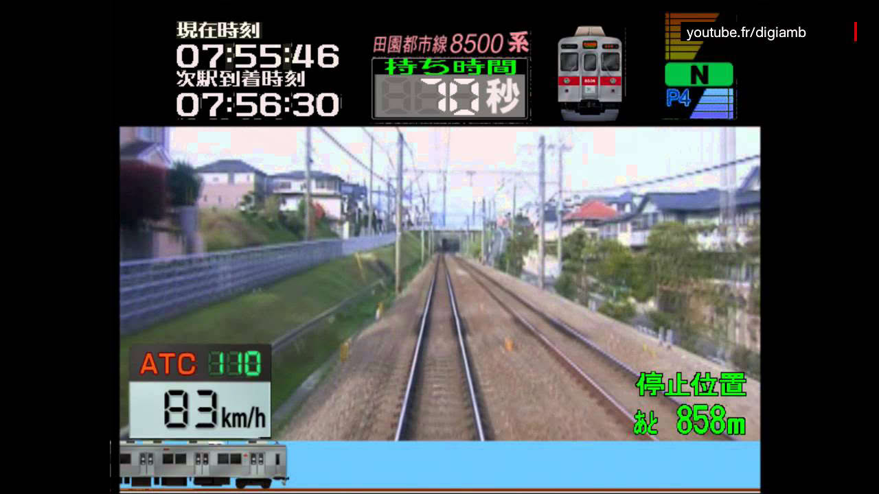 Train Simulator + 電車でGO! 東京急行編 8500系