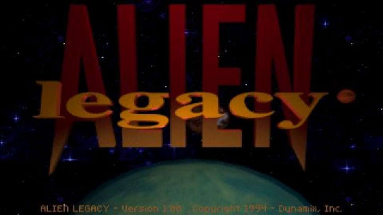 Alien Legacy gameplay (PC Game, 1994)